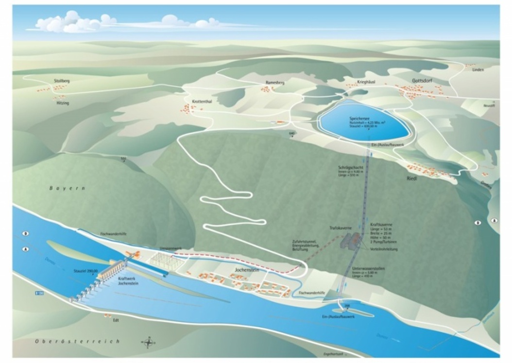 Pumpspeicherkraftwerk Riedl: „Erheblicher Schaden für Donau-Schutzgebiet“ - Bayern ...