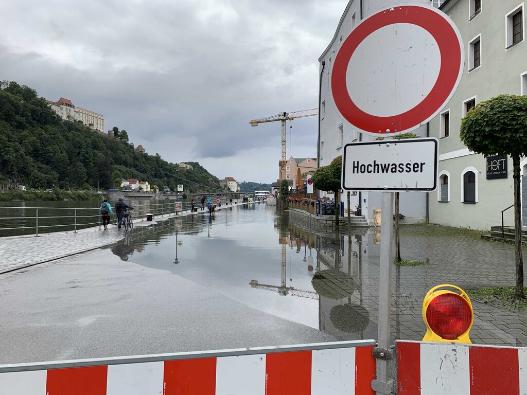 Hochwasser Schauen Nachrichten Burgerblick Passau